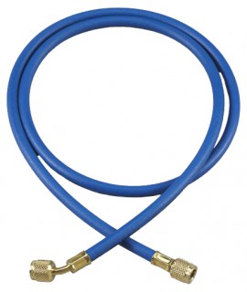 Yellow Jacket 25260 HAVBV-60 60&amp;quot; Blue Hose with FlexFlow valve, PLUS II&amp;trade; 1/4&amp;quot;-