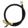 Yellow Jacket 25872 HCABV-72 72&amp;quot; Heavy Duty Hose with FlexFlow, PLUS II&amp;trade; 1/4&amp;quot;-