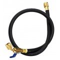 Yellow Jacket 25912 HCABV-144 12' Heavy Duty Hose with FlexFlow, PLUS II&amp;trade; 1/4&amp;quot;-