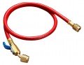 Yellow Jacket 29725 Plus II&amp;trade; Hose with 1/4&amp;quot; compact ball valve fittings, 25&#039;, red-