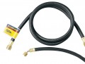 Yellow Jacket 29925 Plus II&amp;trade; Heavy-Duty Hose with 1/4&amp;quot; ball valve fittings, 25&#039;-