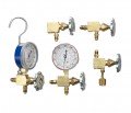 Yellow Jacket 40325 3-port valve with 1/8&amp;quot; NPT female x 2 1/4&amp;quot; male flares-