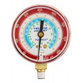 Yellow Jacket 49013 Manifold Gauge, 2-1/2&amp;quot;, red pressure, 0 to 500 psi, R-134a, &amp;deg;F and &amp;deg;C-