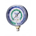Yellow Jacket 49112  Dry Manifold Gauge, 3-1/8”, blue compound, R417A/422A/422D, &amp;deg;F-