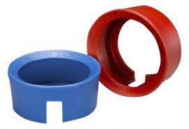 Yellow Jacket 49190 Set of gauge boots, 3-1/8&amp;quot;-