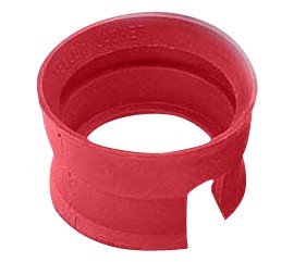 Yellow Jacket 49191 Red protective gauge boot, 3-1/8&amp;quot;-