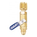Yellow Jacket 93846 Ball valve, 3/8&amp;quot; SAE male flare x female flare-