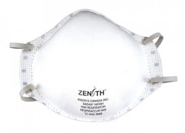Zenith 4150 N95 Particulate Respirators, 20 Pack-