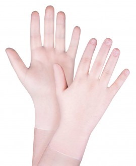 Zenith SAP332 Disposable Powdered Vinyl Gloves, X-Large, 100-Pack-