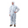 Zenith C8428-4XL-WSF-ZENITH SMS Protective Clothing, Hooded Coveralls, 4X-Large-