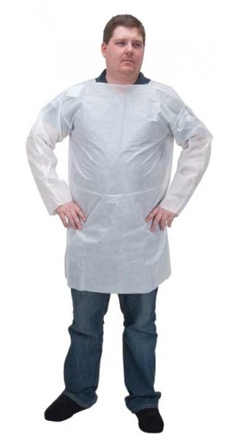 Zenith SEC858 SMS Smock with Attached Ties, X-Large-