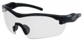 Zenith SEC952 Z1200 Series Safety Glasses, Black Frame, Clear Lens-