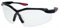 Zenith SEC953 Z1300 Series Safety Glasses, Black Frame, Clear Lens-