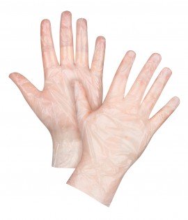 Zenith SGD258 Disposable Polyethylene Gloves, Large, 500-Pack-