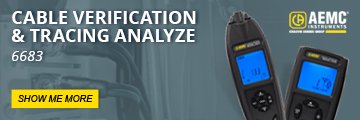 AEMC 6683 Cable Verification and Tracing Analyzer
