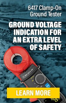 AEMC 6417 Clamp-On Ground Resistance Tester