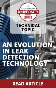 An Evolution in Leak Detection Technology