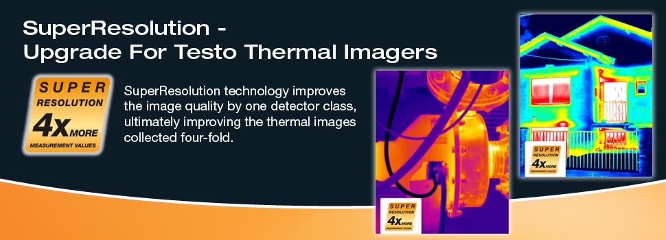 Testo SuperResolution Upgrade for Testo Thermal Imagers