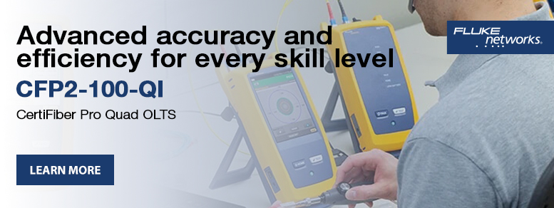 Fluke Networks CFP2-100-QI CertiFiber Pro Quad OLTS
