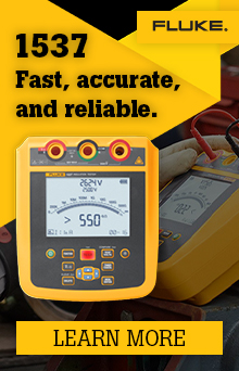 Fluke 1537 Advanced Insulation Resistance Tester