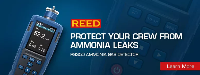 REED R9350 Ammonia Gas Detector