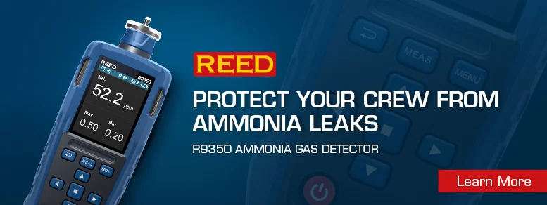 REED R9350 Ammonia Gas Detector