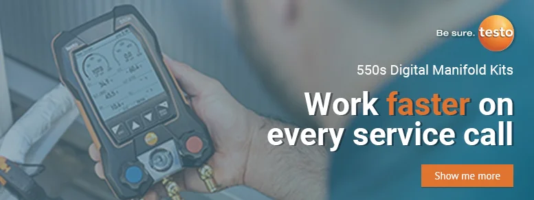 Testo 550s Digital Manifold Kits