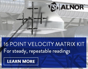 TSI Alnor 16 Point Velocity Matrix Kit